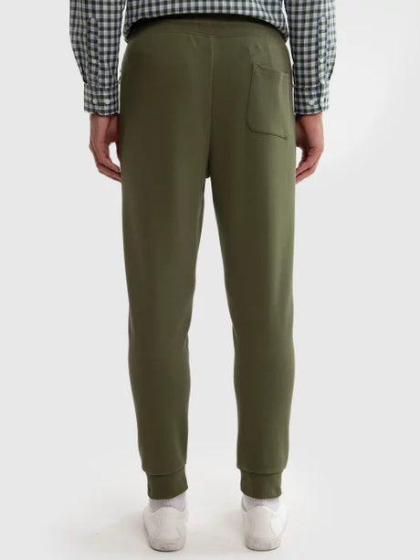 Slim-Fit Jogger Pants | Olive Green