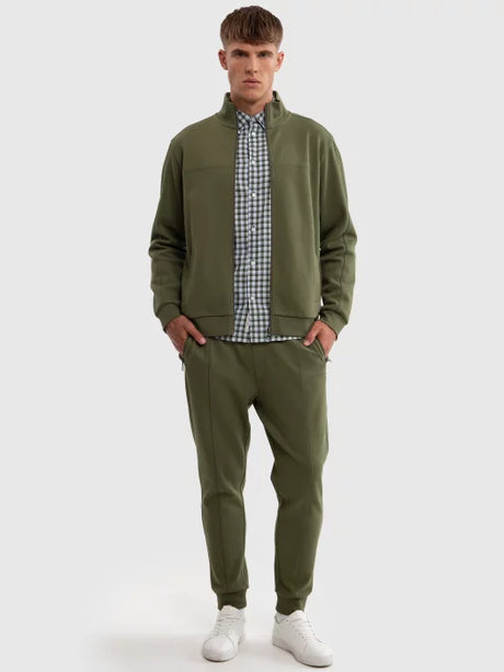 Slim-Fit Jogger Pants | Olive Green