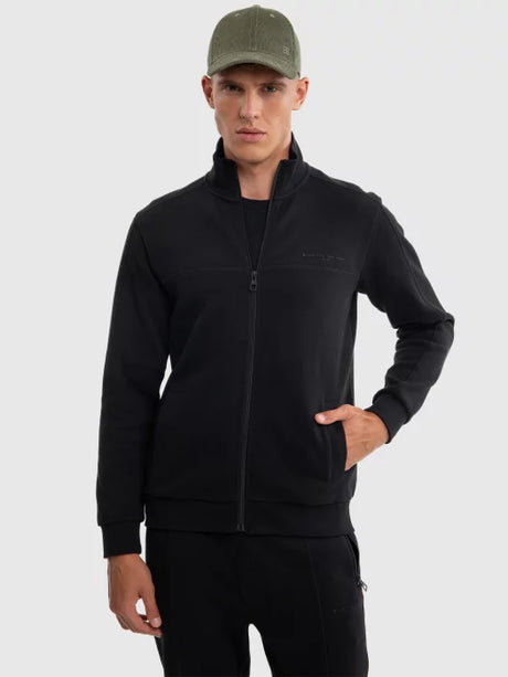 Full-Zip Sweat Jacket | Black