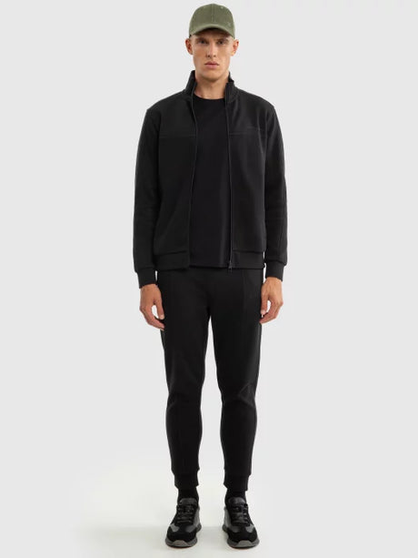 Full-Zip Sweat Jacket | Black