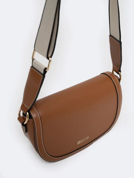 Saddle Crossbody Bag | Brown