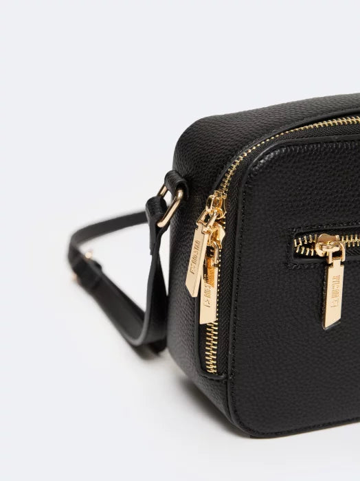 Compact Crossbody Bag | Black