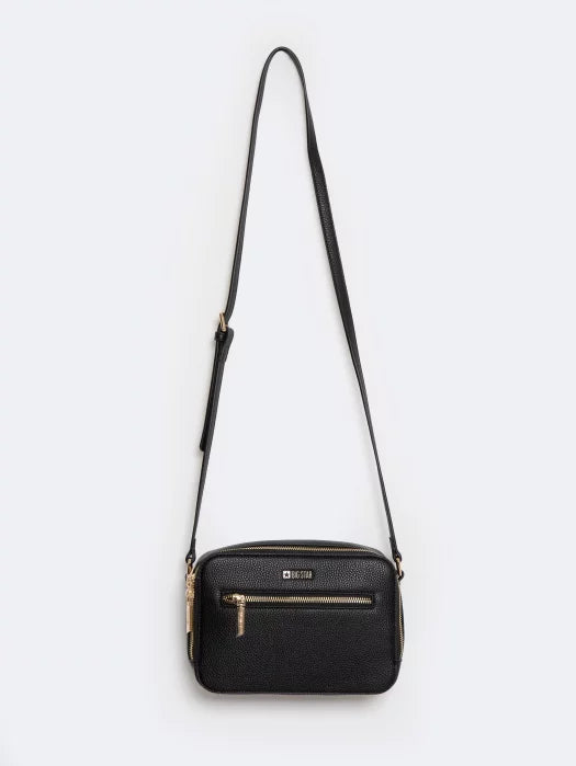 Compact Crossbody Bag | Black