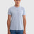 Round-Neck T-Shirt with Small Logo Detail | Light Blue