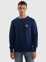 Timeless Big Star Sweater | Navy Blue