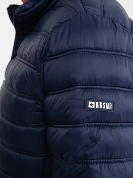 Puffer Jacket with Hood | Navy