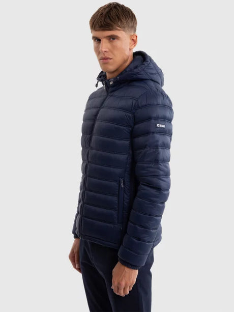 Puffer Jacket with Hood | Navy