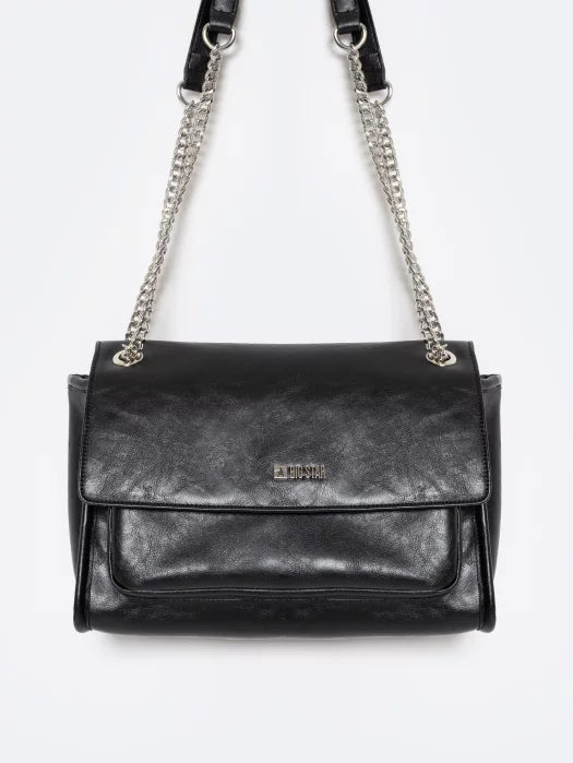 Chic Chain Shoulder Bag | Black