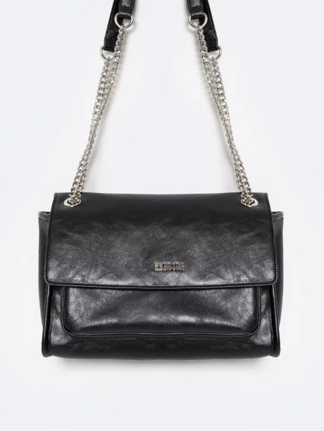 Chic Chain Shoulder Bag | Black