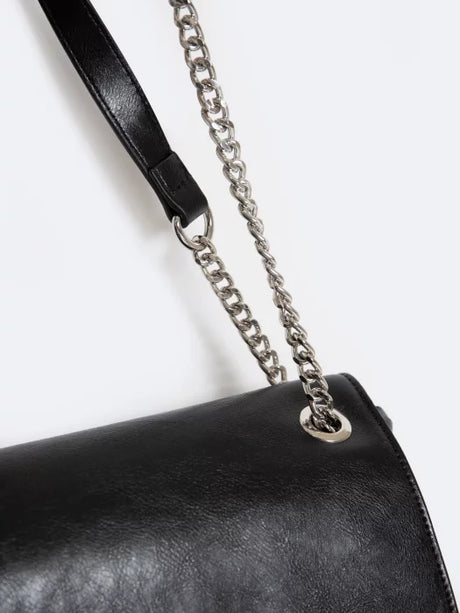 Chic Chain Shoulder Bag | Black