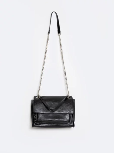 Chic Chain Shoulder Bag | Black