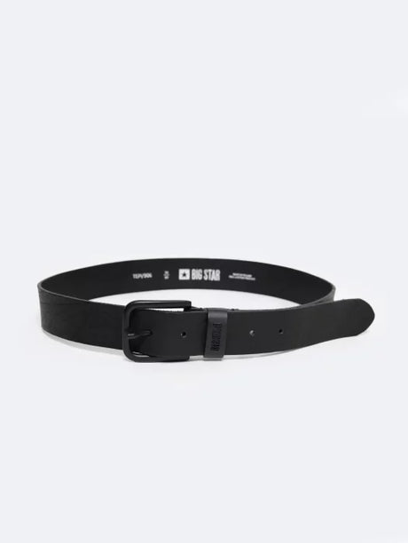 Black Belt with Big Star Logo | Black