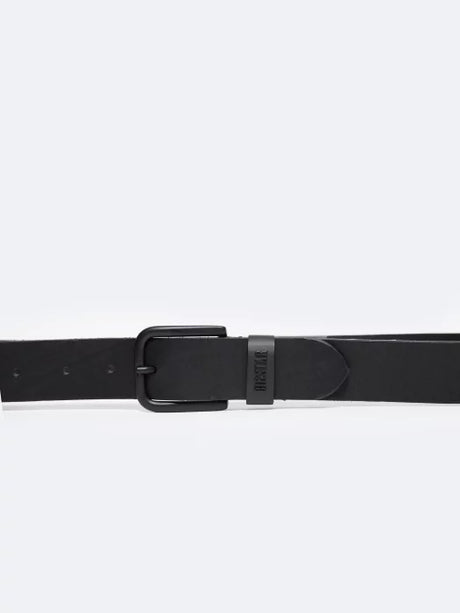 Black Belt with Big Star Logo | Black