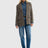 Stylish Classic Checkered Blazer Blend Wool | Checks Brown