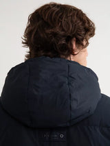 Hooded Puffer Jacket | Navy