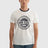T-Shirt with Bold Vintage Print | White
