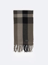 Wool Scarf | Kaki Checks