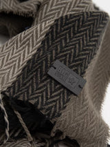 Wool Scarf | Kaki Checks