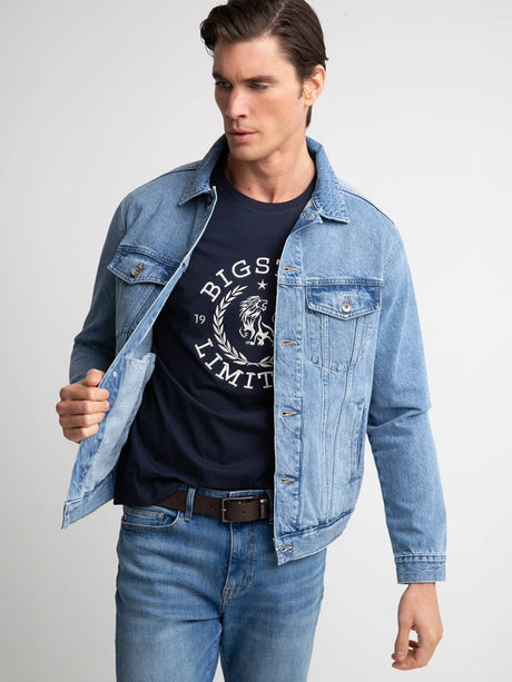 Limited BIG STAR T-shirt | Navy Blue