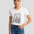 Floral Print T-Shirt | White