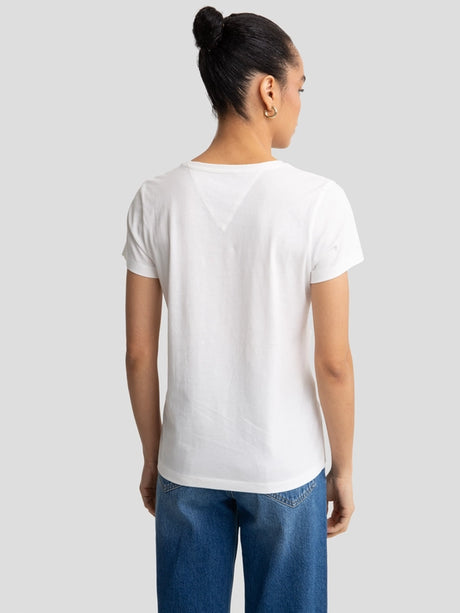 Floral Print T-Shirt | White