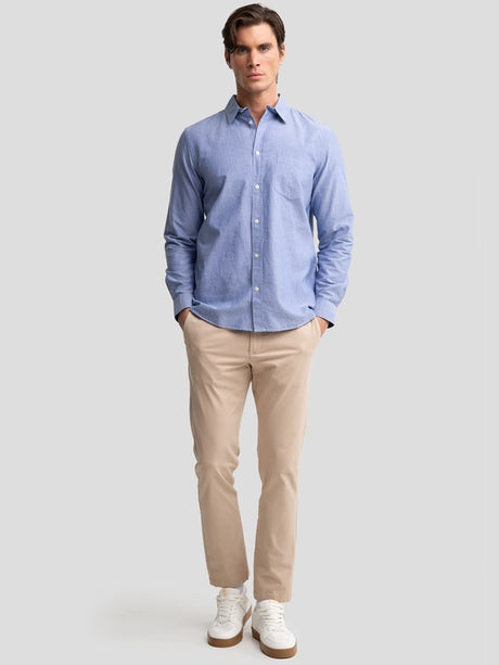 BIG STAR Oxford Shirt  | Blue