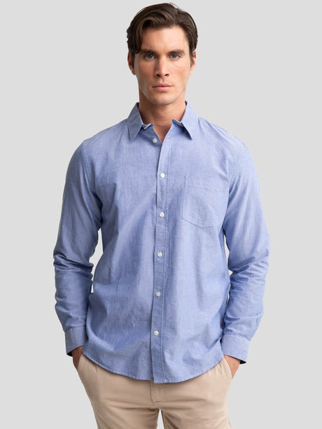 BIG STAR Oxford Shirt  | Blue