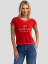 Printed T-Shirt | Red