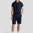 Casual Crewneck T-Shirt | Navy Blue