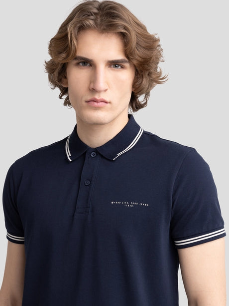  Polo Shirt | Navy  blue