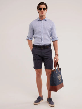 Chino shorts | Navy Blue