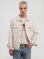 Vintage style BIG STAR T-shirt | Cream
