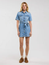 Mini Denim Dress