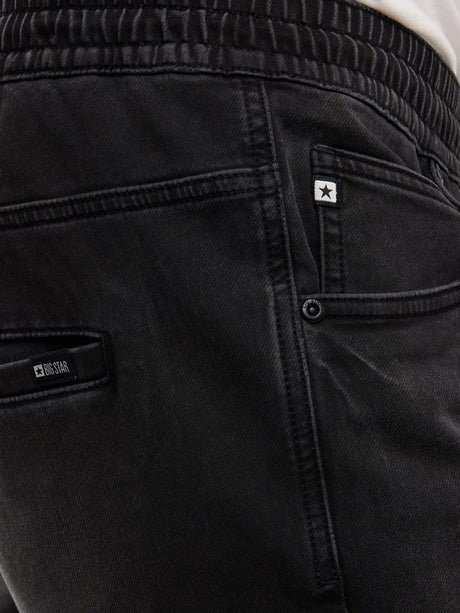 Casual Denim Short | Black