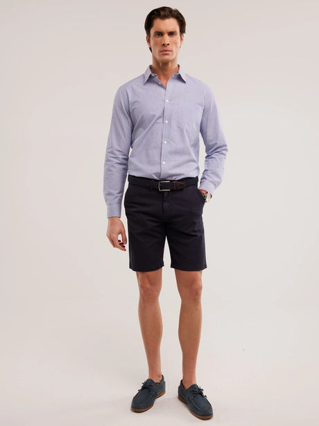 Chino shorts | Navy Blue