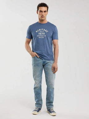 Printed T-Shirt | Blue