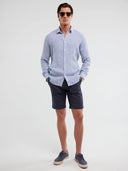 Shirt in stripes | Blue
