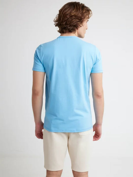 Modern Classic T-shirt | Aqua Blue