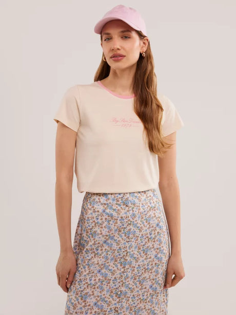 Retro T-Shirt | Cream