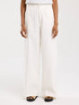 Wide Leg Pant | White