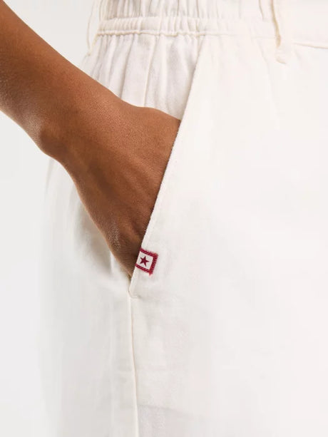 Wide Leg Pant | White