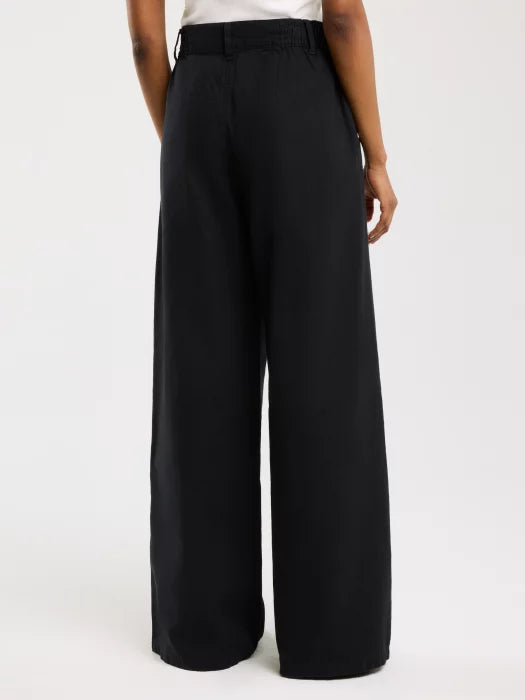 Wide Leg Pant | Black