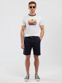 T-Shirt With Print | White