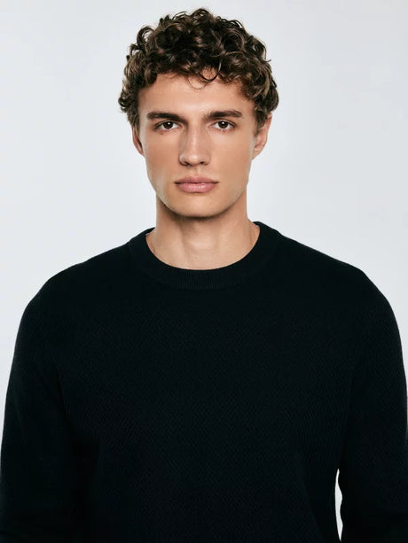 Cotton Sweater | Black