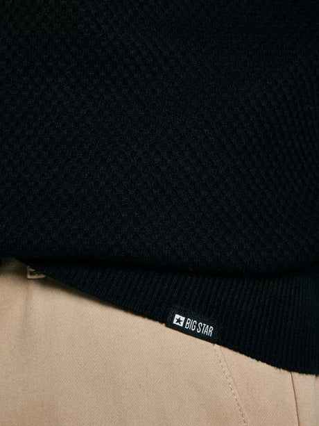 Cotton Sweater | Black