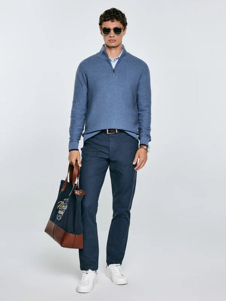 Half-Zip Sweater | Blue