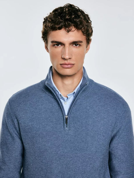 Half-Zip Sweater | Blue