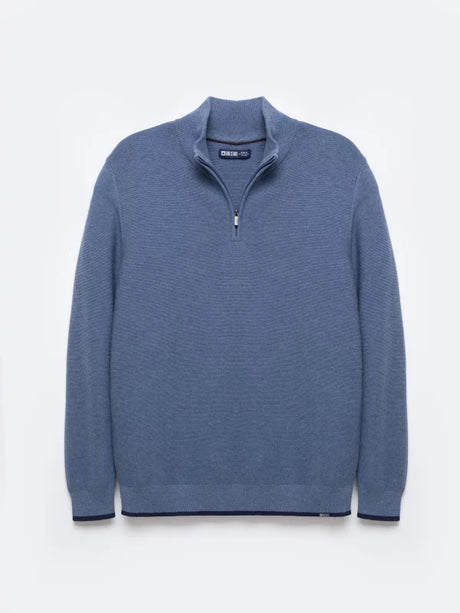 Half-Zip Sweater | Blue