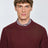 Cotton Sweater | Burgundy