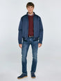 Harrington-style Jacket | Navy Blue